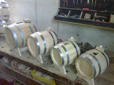 Barrels for Balsamic Vinegar Curve Hot 2,5cm in Cherry 30 litres 