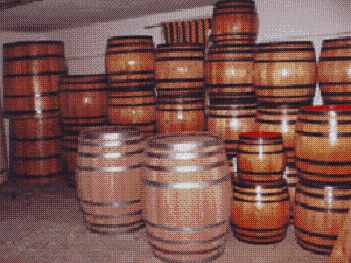 Botte in Legno barrique in Rovere di Rovere Dispenser in Legno Botte in Rovere per Whisky Vino Birra Bourbon Tequila Botte Botti Rovere da 5 L 