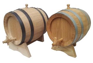 Color : B barriles de Vino barriles de Vino de Madera barriles de decoración para el hogar HQCC Barriles de Roble de 5 litros 