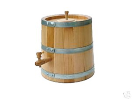 Grand Tonneau à Vinaigre - Barrique Ancienne - Pour Déco Ou Utilisation
